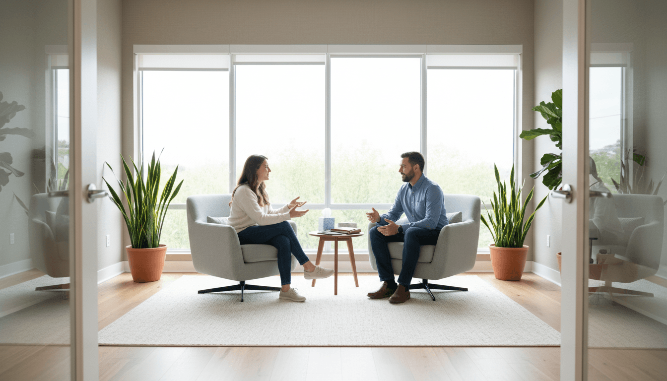 therapist with couple